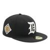 New Era Cap 59FIFTY MLB Side Patch DET Black 7 3/8 5950SB MLB WORLD SERIES DETIGCO BLK