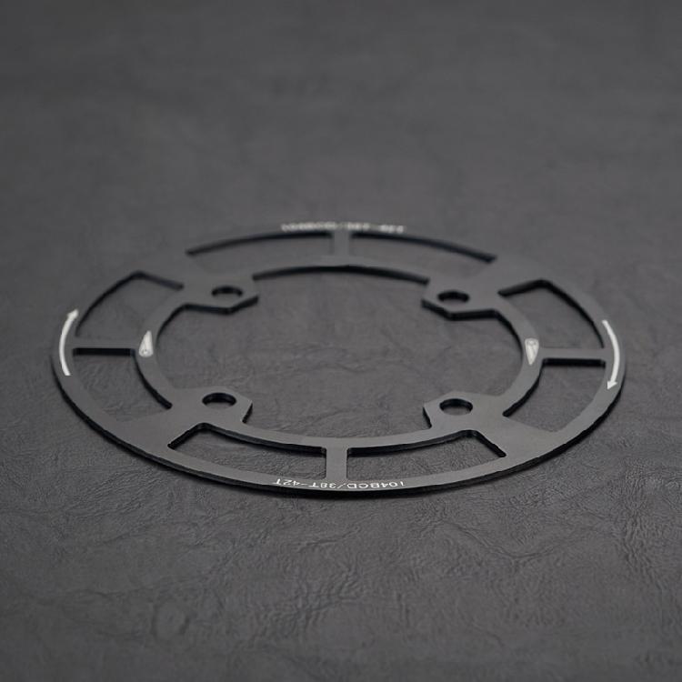 Aluminum Alloy Single Speed Chainring Guard for Bicycles Crankset Protections Crank Protector Bicycles Chainring Cover