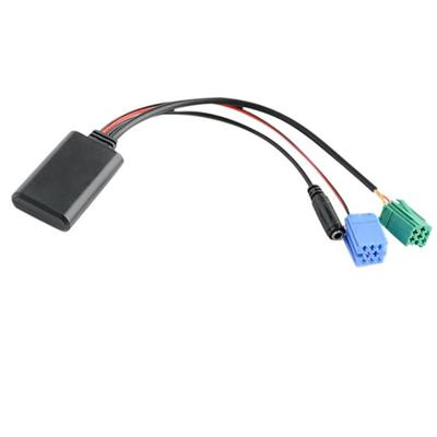 Car Bluetooth-Compatible Module AUX IN Audio MP3 Music Adapter with MIC Radio Stereo AUX Cable Adapter for Renault Megane Scenic
