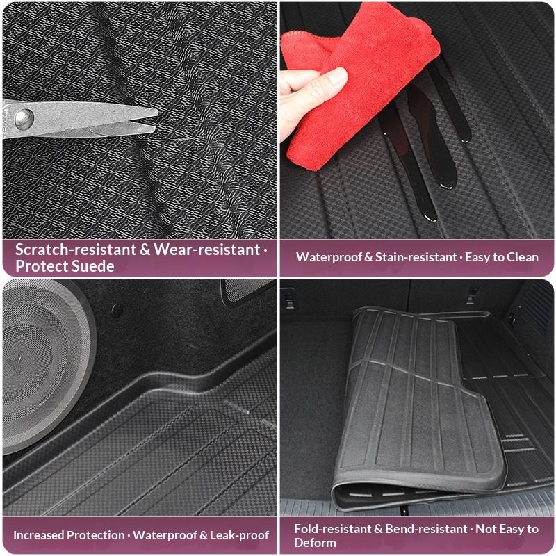 For VOYAH FREE 2025-2026 Full Set TPE Trunk Mat Cargo Liner Waterproof Interior Accessories