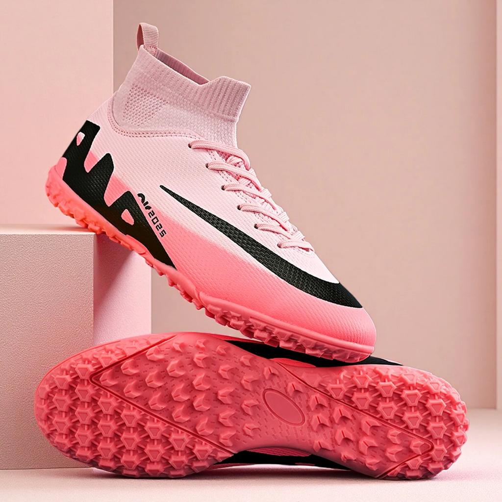 Original Men Soccer Shoes Outdoor Football Boots Field Turf Cleats Society Footeball Shoes Professional High Quality Sneaker