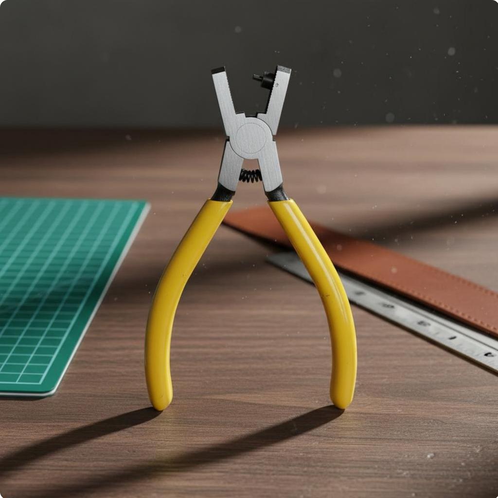 Watch Strap Hole Perforate Pliers Comfortable Grip Leather Strap Hole Puncher Long-Lasting for DIY Hobbyists