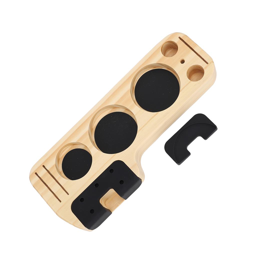 Kaffee Tamper Halter Station Holz Kaffee Filter Verteiler Tamper Halter für Zuhause Café Restaurant Hotel Büro