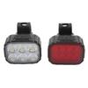 Bike Light Set High Brightness Rechargeable Front and Rear Bike Light IP65 Waterproof Headlight Taillight Combo