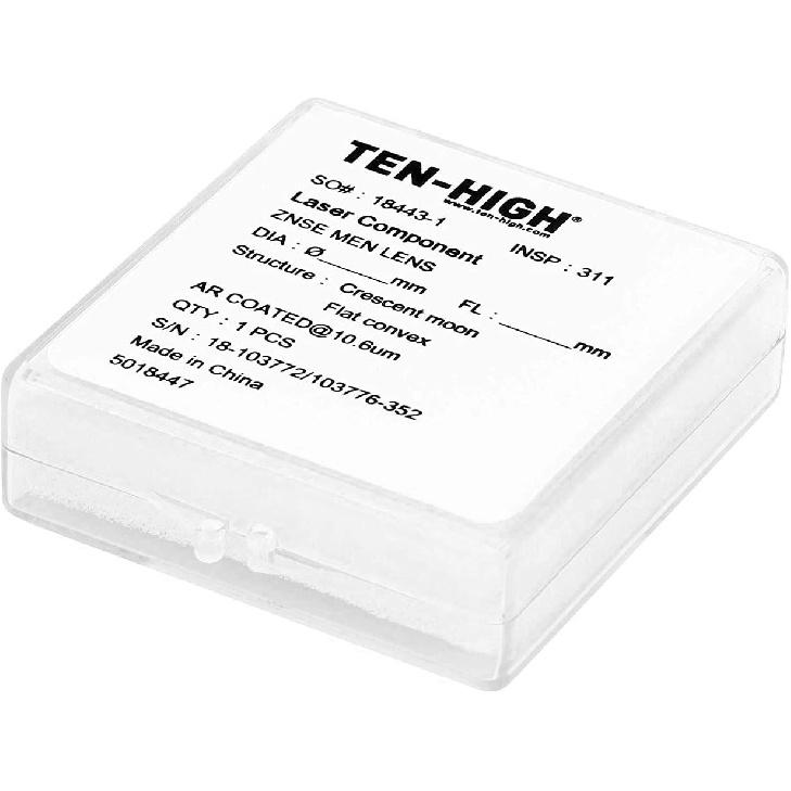 TEN-HIGH Diameter 20mm Focal Lens for CO2 Laser Cutting Engraving Machine, Superior Transmittance Materials, FL: 2" (2"/50.8mm)