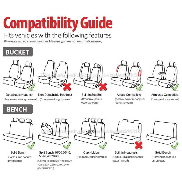 Car Seat Cover Polyester Fabric Universal Set Red Car Styling Fit Most Car Interior Accessories Sedans Seat Covers for Car Care