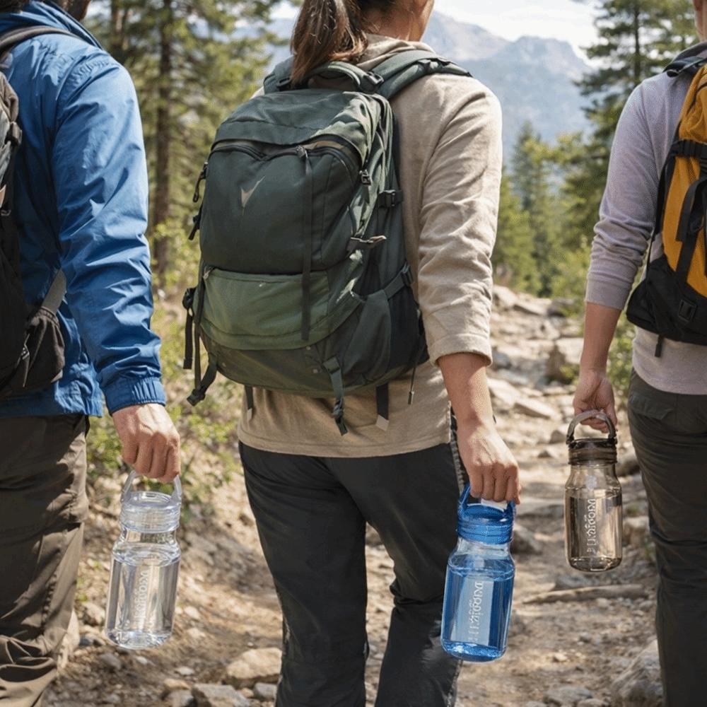 Transparent Sports Water Bottle Leak Proof Cold Drink Cup Gym Fitness Drinkware  Gym Fitness