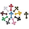 22pcs 7.6*10.7cm Cross Embroidered Patches Personalized Sew On Patches  for Hair Accessories