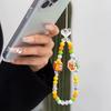 Color Mobile Phone Lanyard Wrist Strap Women's Hand-Held Chain Short Anti-Lost Cell Phone Case Cute Lanyard Key Pendant