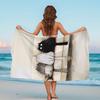 Sofa Cat Pattern Super Absorbent Towel, Lightweight Quick Dry for Swimming Camping Travel
