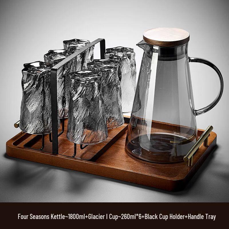 Jiakangming Glacier Heat-Resistant Drinking Glass