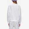Fila Fusion American Retro Large Logo Print Crew Neck Knit Pullover Long Sleeve Sweatshirt Women sweatshirt Standard-White T11W241212FWT