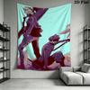 Kaiju No 8 Wall Tapestry Aesthetic Wall Hanging Printed Fabric Blanket Decorative Tapestries for Bedroom Living Room Home Decor