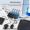 MT-viki 4-Port VGA KVM Switch with Desktop Controller