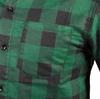 Flannel shirt, green, size XXXL