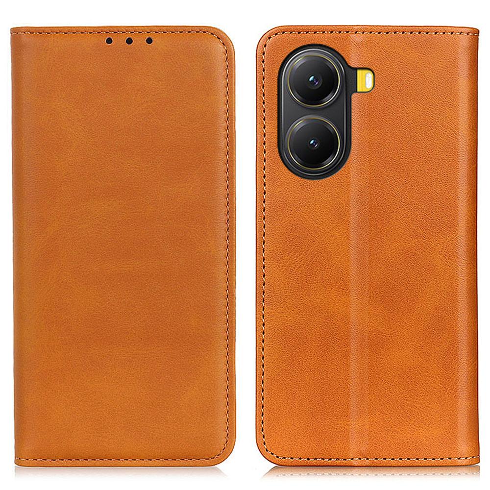 For Xiaomi Poco X7 Pro 5G/Redmi Turbo 4 5G Case Split Leather Flip Wallet Phone Cover