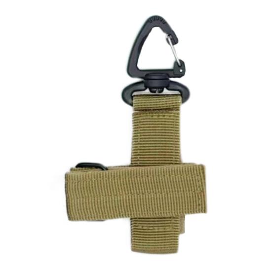Outdoor Multi-function Glove Storage Buckle Adjustable Camping Hiking Backpack Multi-purpose Tools Rope Hanging Fastener Tape Webbing Carabiner