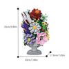 1092PCS Preserved Flower Building Blocks Bouquet Bonsai Vase Model Bricks Desktop Decoration Kids DIY Assembly Toys Holiday Gift