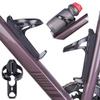 Para suporte de bicicleta Airtag com suporte para garrafa de água, suporte para bicicleta, suporte para garrafa de plástico, suporte para copo de bebida para todas as bicicletas