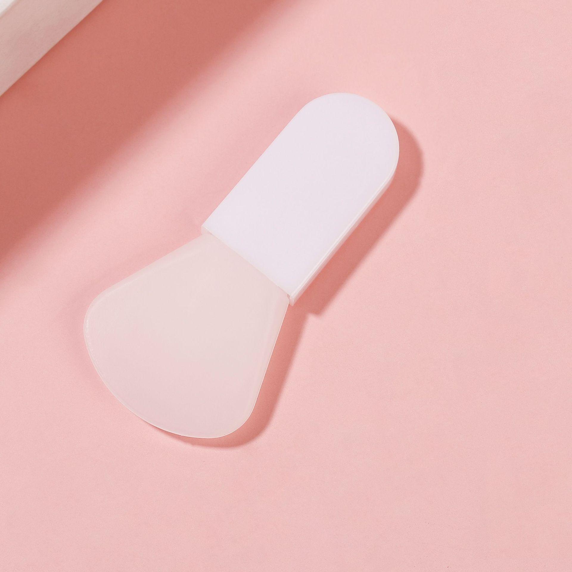 

Mini Silicone Face Mask Brush with Soft Head for Mixing and Applying Mud Masks