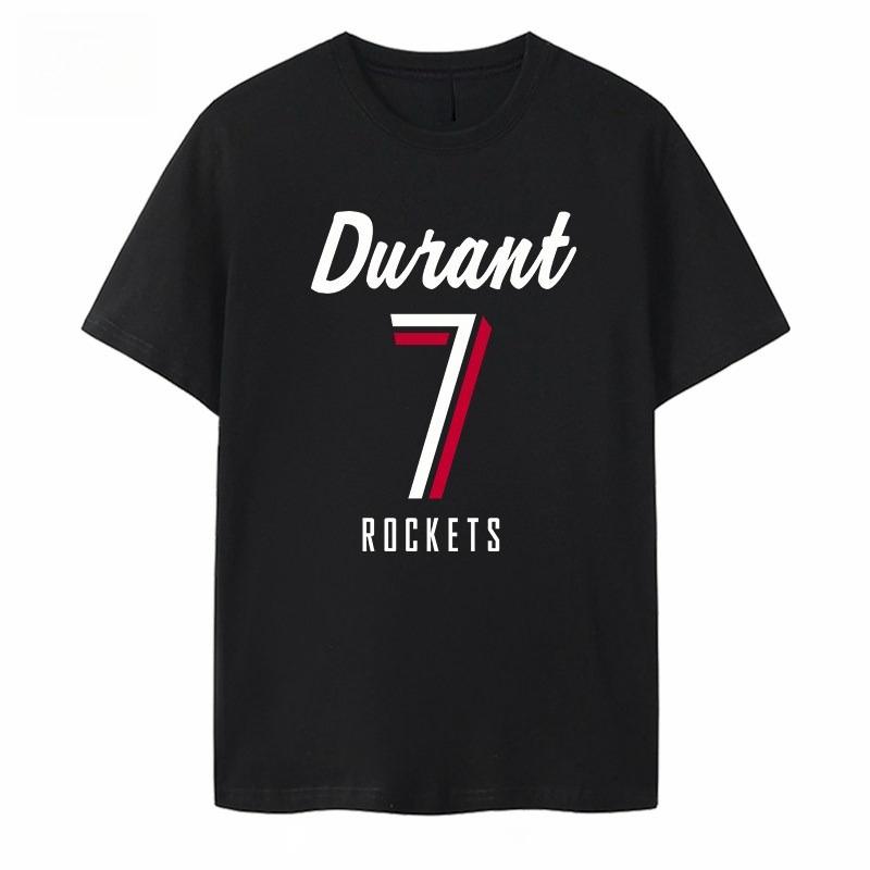 Kevin Durant Tshirt Kevin Durant shortsleeved jersey with number Basketball sportswear casual top for Unisex Summer Top
