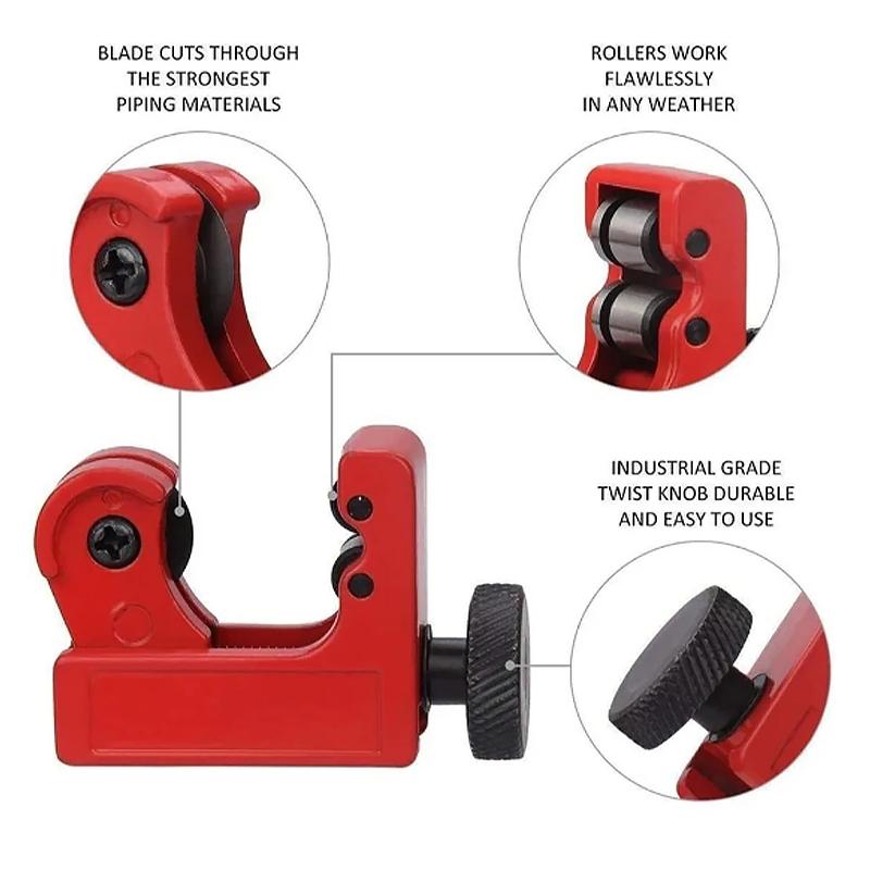 Xiaomi 1/8-Inch To -5/8-Inch Stainless Steel Mini Steel Pipe Cutter, Suitable for Cutting Metal, Plastic, Brass Copper Pipes