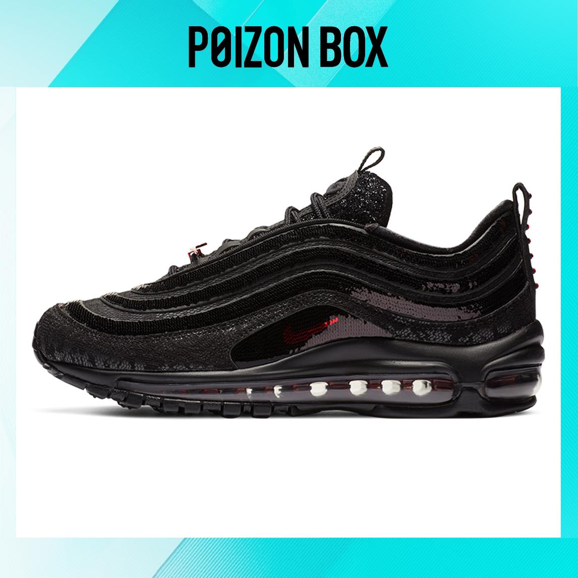 

кроссовки Nike Air Max 97 Sequin Black Red Women s DC1709-060