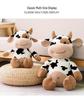 Zodiac Year of the Ox Plush Toy: Cute Cow Doll New Year Gift for Girls
