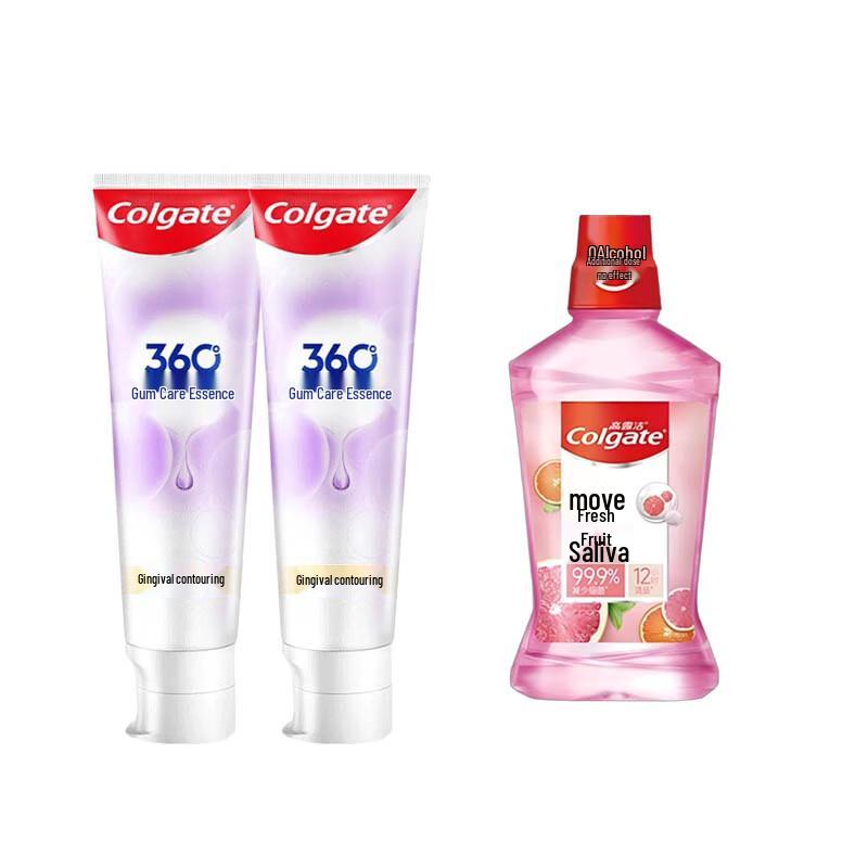 Colgate Gum Care Toothpaste  Fruity Mouthwash Set