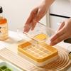 15 Grid Plastic Ice Mould For Summer Drinks Reusable Fast Freeze Ice Mold With Lid, Perfect For Cocktails Beverage Cooling Party