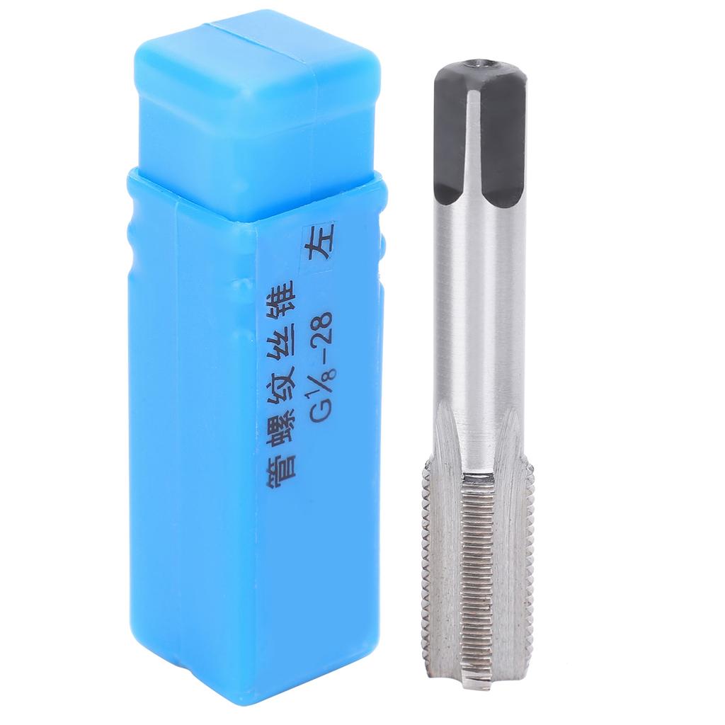Professional Pipe Thread Tap Water Pipe Repair Screw Tap Processing Accessory HSS G1 8‑28