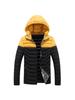 Men's Slim Fit Hooded Cotton Jacket - Warm, Lightweight, & Trendy for Autumn/Winter