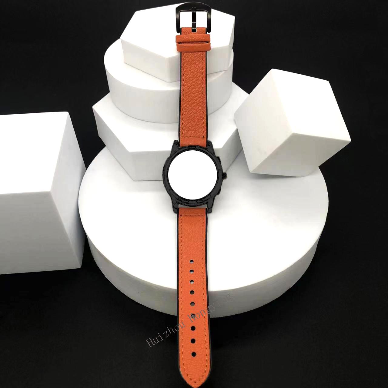 

20/22 мм Спортивный ремешок для часов COROS Watch PACE Pro/APEX 2/2 Pro Стильные аксессуары Регулируемый ремешок из ПУ кожи Идеальный выбор для подарка 22mm Width оранжевый