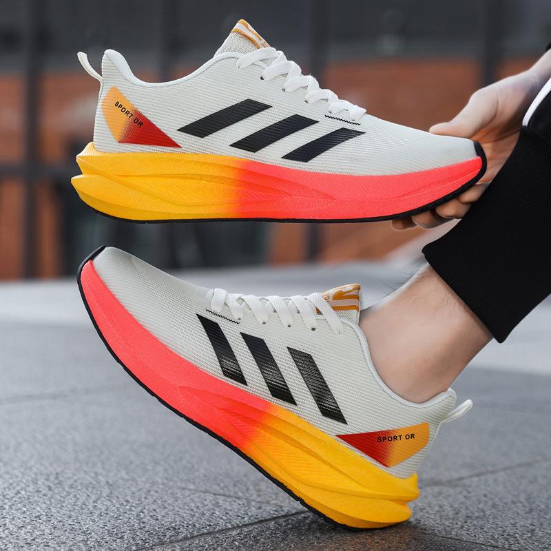 Paar Männer und Frauen Marathon Kalt Klebriges Netz Atmungsaktiv Laufschuhe Sportschuhe Outdoor Sport Studenten Neue Modelle