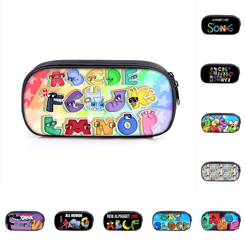 Alphabet Lore Pencil Case Large Capacity Pouch Bag For Students Gift