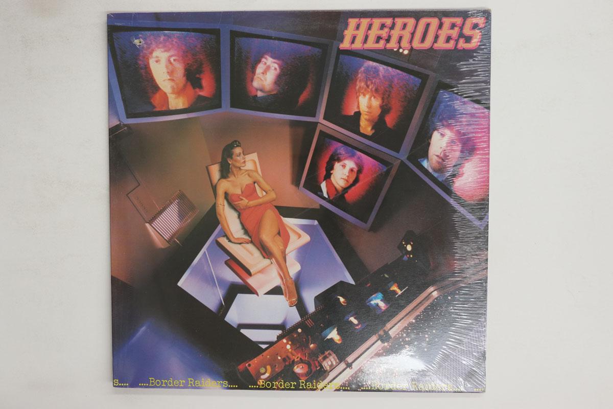 LP Record HEROES Border Raiders PD16264 POLYDOR 1980 Canada Rock Used