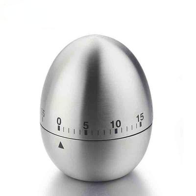Fournitures de cuisine Acier inoxydable Minuteur d'œuf Minuteur de cuisine Alarme Compte à rebours Minuteur de cuisine 60 minutes