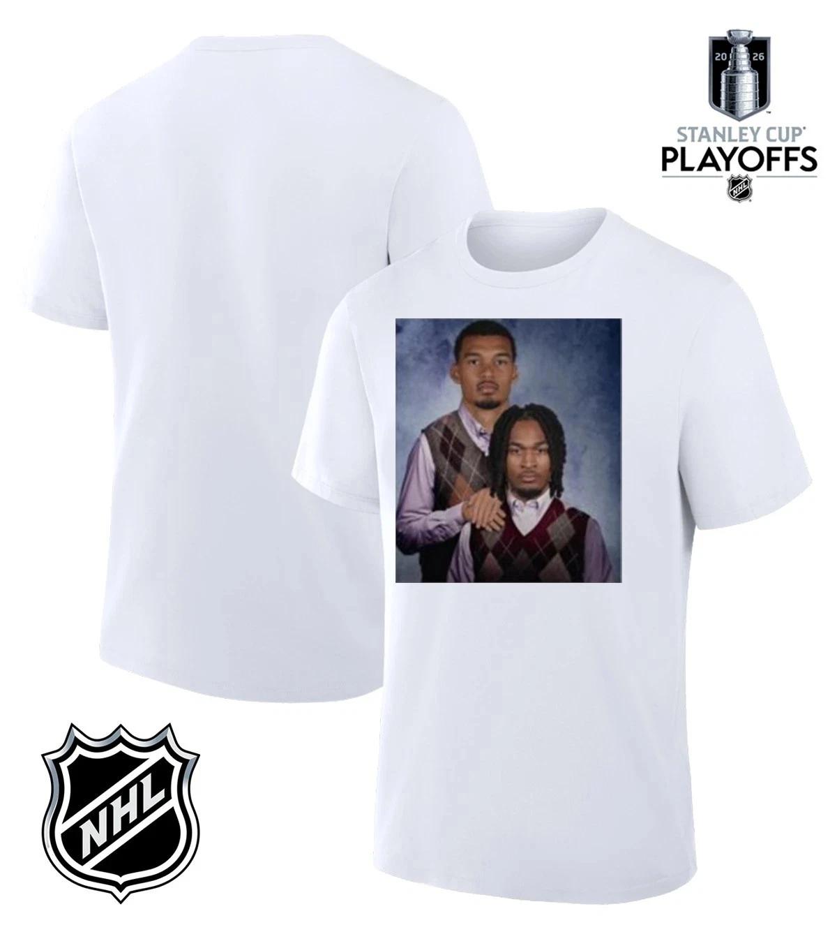 

2026 Victor Wembanyama Stephon Castle Step Brothers T-T-Shirt S