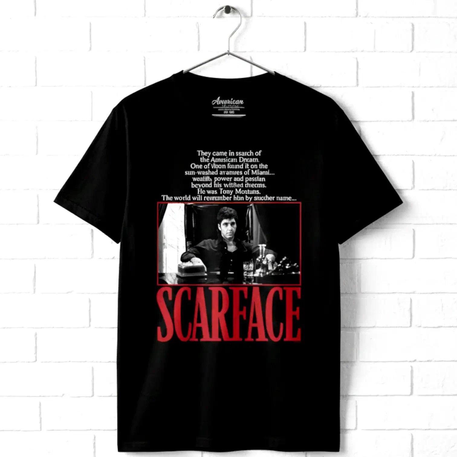 Scarface the World Will Remember Him Men s T Shirt M