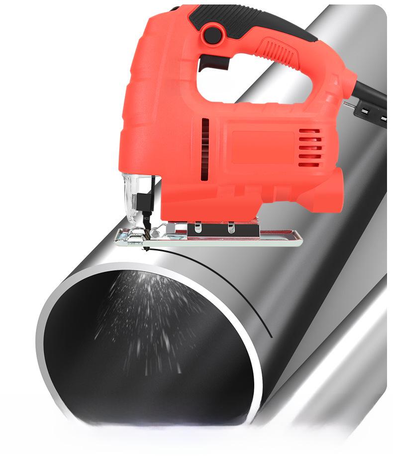 Electric Curve Saw: Portable Multi-Function Woodworking Tool for Manual or Powered Cutting