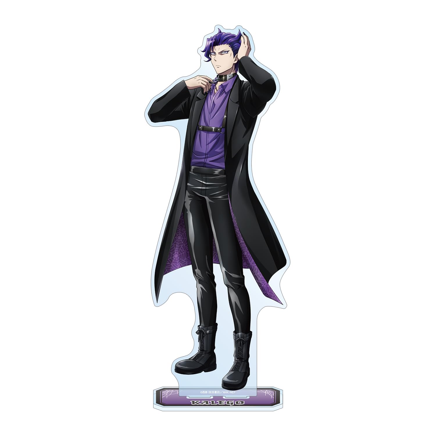 

Welcome to Demon Original Illustration Naberius Karuego Black Coordinate Extra Large Acrylic Stand School! Iruma-kun Ver.