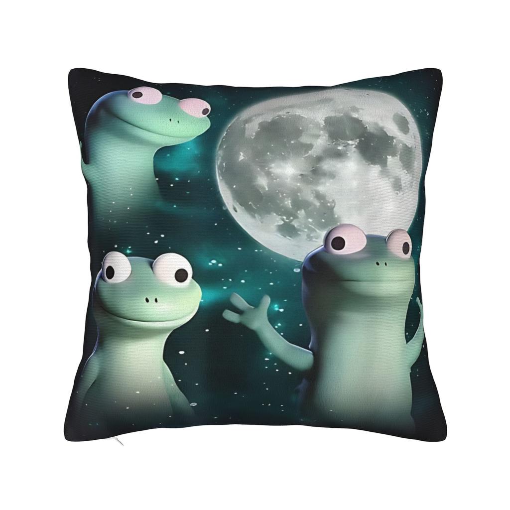 Lizard Meme Pillow Case Funny Pillow Cover Comfy Pillowcases For Couch Sofa Bedroom
