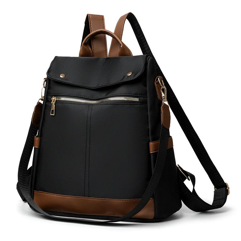 Student Schoolbag Versatile Single-shoulder Bag for Travel and Security Protection Double-shoulder Bag