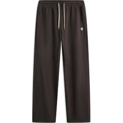 Li Ning Badfive Comfortable Loose Versatile Knitted Sports Pants Men Bottoms Black Chocolate AKLV011-4