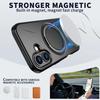 Anti-Fingerprint Shockproof Funda Case for Iphone 17 Pro Max Air 16E 16 Plus Pro Strong Ring Cover