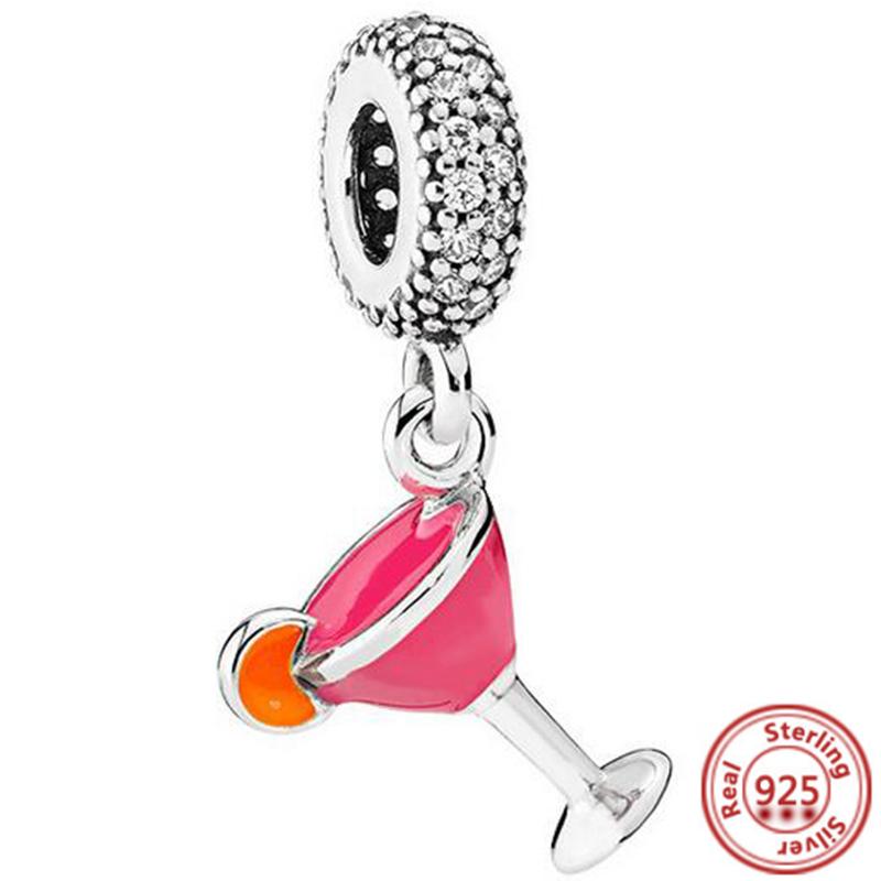 2025 Hot Sale 925 copper Balloon Rainbow Unicorn Charm Bead Fit Original Pantaro Bracelet Making Fine DIY Zircon For Women