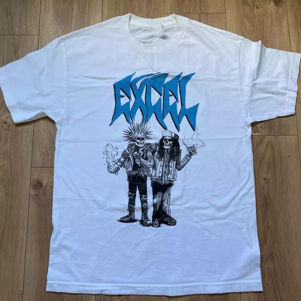 

Collection Excel Band SKELETON SMOKING T Shirt Full Size S-5XL TT468.webp Unisex T-Shirt M