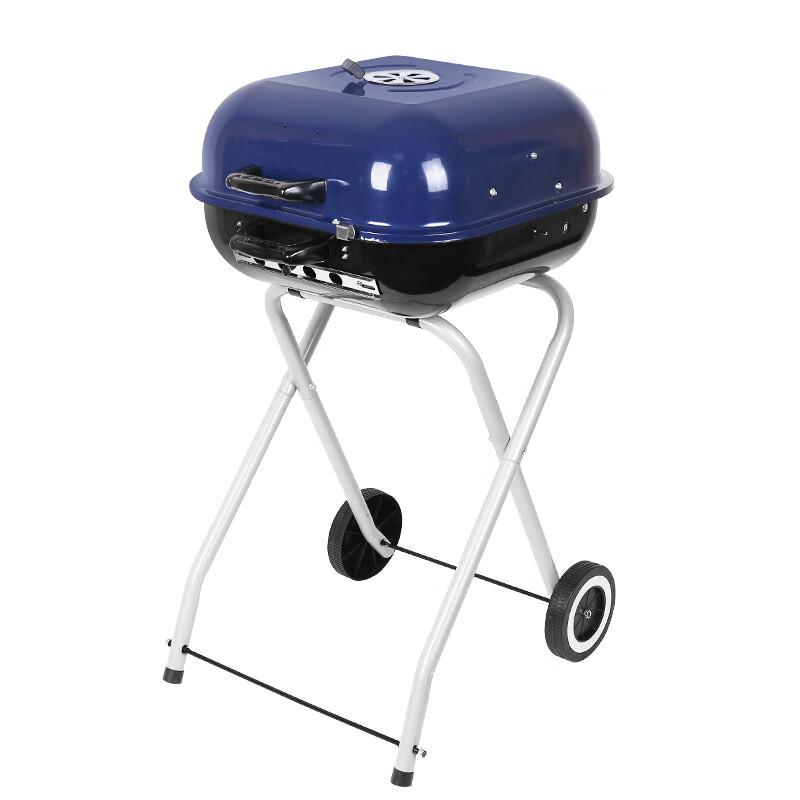 ZISIZ Large Portable Outdoor Charcoal BBQ Smoker
