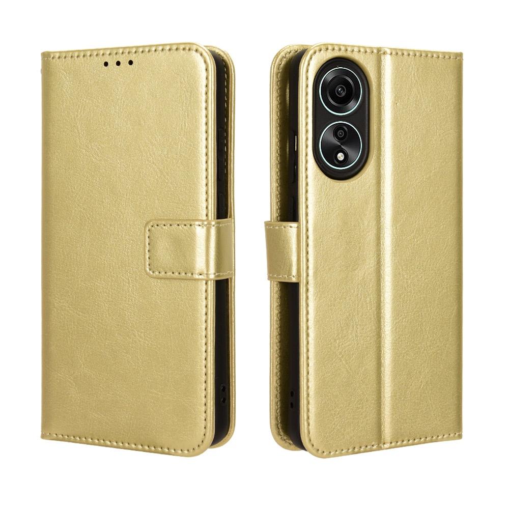 Für OPPO A38 4G Gehäuse PU Leder Brieftasche OPPO A38 4G OPPOA38 Fall Ständer Halter Flip-Cover
