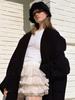 Eosseomnijeu Mushroom Hat_Feather Black